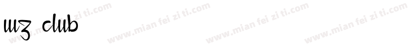 wz club字体转换